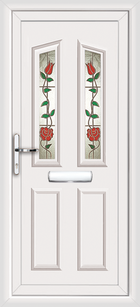 Croydon Messina mahogany upvc front door